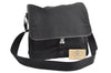 Auth PRADA VIAGIO Nylon Tessuto Saffiano Leather Shoulder Bag V166 Black 3281I