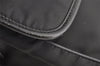 Auth PRADA VIAGIO Nylon Tessuto Saffiano Leather Shoulder Bag V166 Black 3281I