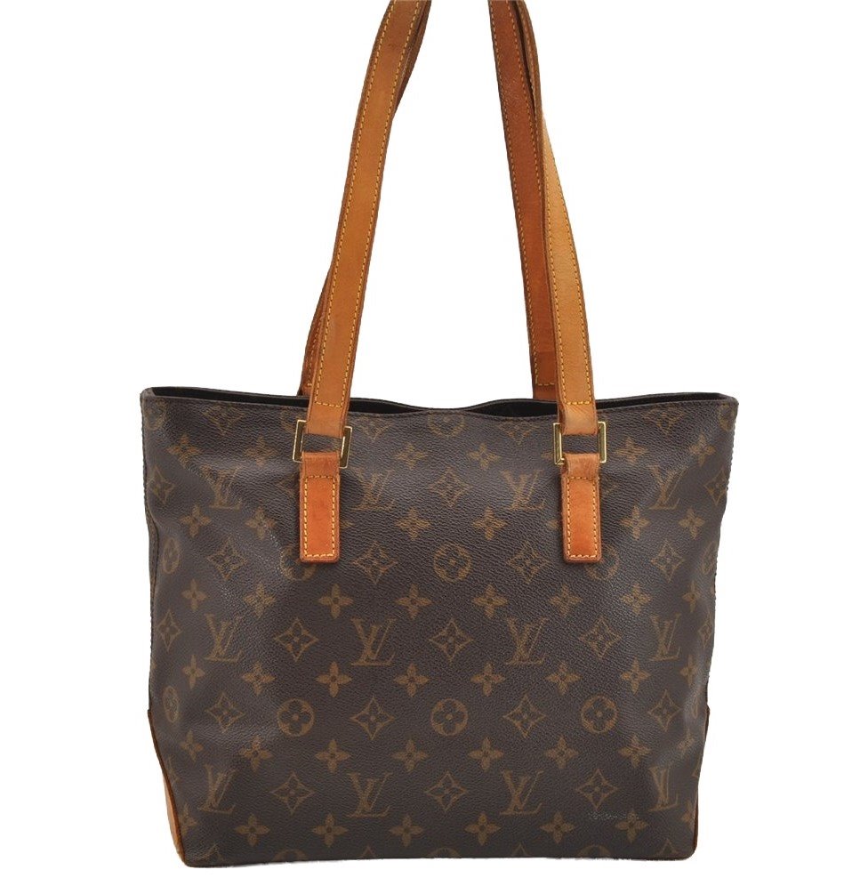 Authentic Louis Vuitton Monogram Cabas Piano Shoulder Tote Bag M51148 LV 3282I