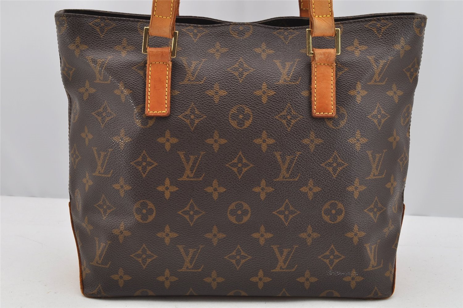 Authentic Louis Vuitton Monogram Cabas Piano Shoulder Tote Bag M51148 LV 3282I