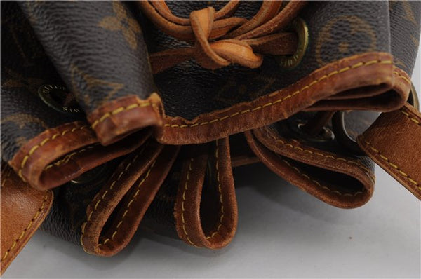 Authentic Louis Vuitton Monogram Noe Shoulder Drawstring Bag M42224 LV 3283F