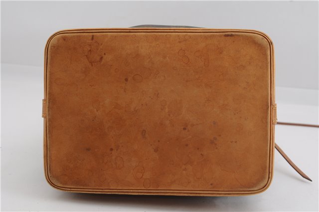 Authentic Louis Vuitton Monogram Noe Shoulder Drawstring Bag M42224 LV 3283F