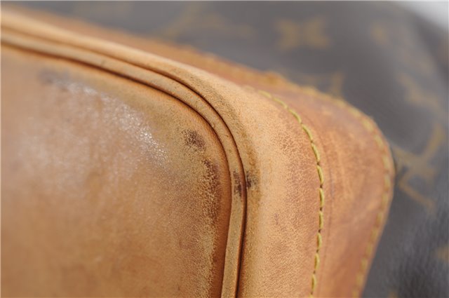 Authentic Louis Vuitton Monogram Noe Shoulder Drawstring Bag M42224 LV 3283F