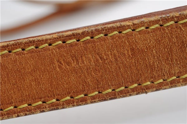 Authentic Louis Vuitton Monogram Noe Shoulder Drawstring Bag M42224 LV 3283F