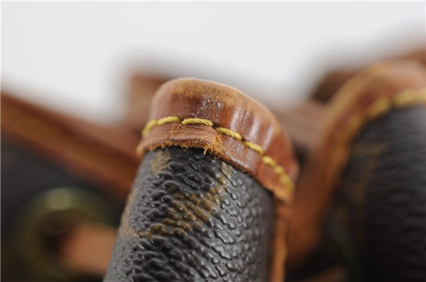 Authentic Louis Vuitton Monogram Noe Shoulder Drawstring Bag M42224 LV 3283F