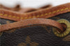 Authentic Louis Vuitton Monogram Noe Shoulder Drawstring Bag M42224 LV 3283F