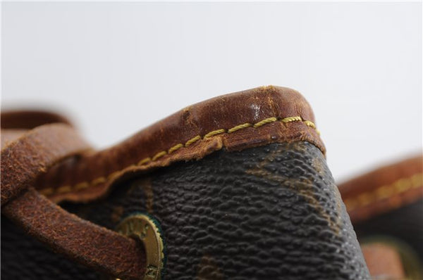 Authentic Louis Vuitton Monogram Noe Shoulder Drawstring Bag M42224 LV 3283F