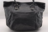 Authentic BALENCIAGA Classic The Sunday Hand Tote Bag Leather 228750 Black 3286I