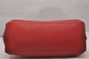 Authentic GUCCI Bamboo Daily 2Way Hand Shoulder Bag Leather 370880 Red 3287I