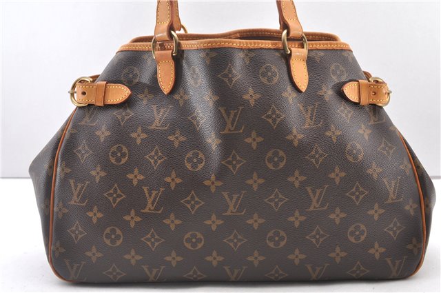 Authentic Louis Vuitton Monogram Batignolles Horizontal Tote Bag M51154 LV 3290F