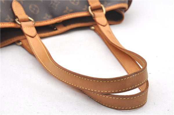 Authentic Louis Vuitton Monogram Batignolles Horizontal Tote Bag M51154 LV 3290F