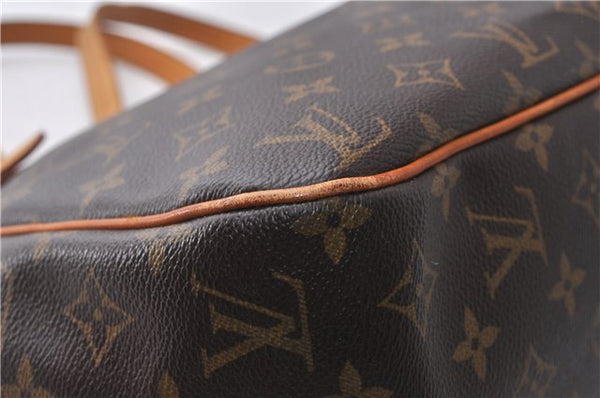 Authentic Louis Vuitton Monogram Batignolles Horizontal Tote Bag M51154 LV 3290F
