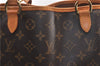 Authentic Louis Vuitton Monogram Batignolles Horizontal Tote Bag M51154 LV 3290F