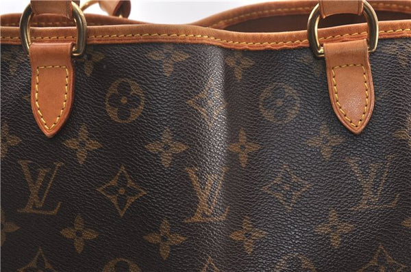 Authentic Louis Vuitton Monogram Batignolles Horizontal Tote Bag M51154 LV 3290F