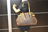 Authentic Louis Vuitton Monogram Batignolles Horizontal Tote Bag M51154 LV 3290F