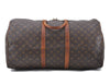 Authentic LOUIS VUITTON Monogram Keepall 55 Boston Bag M41424 LV 3291C