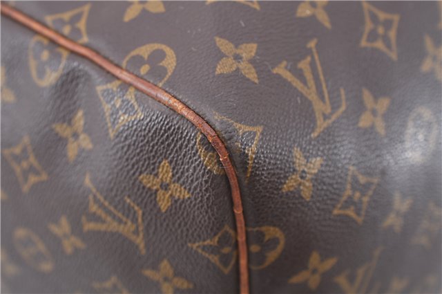 Authentic LOUIS VUITTON Monogram Keepall 55 Boston Bag M41424 LV 3291C