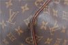 Authentic LOUIS VUITTON Monogram Keepall 55 Boston Bag M41424 LV 3291C