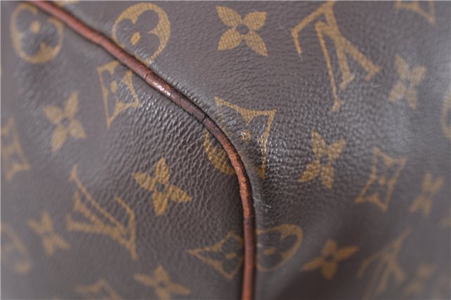 Authentic LOUIS VUITTON Monogram Keepall 55 Boston Bag M41424 LV 3291C