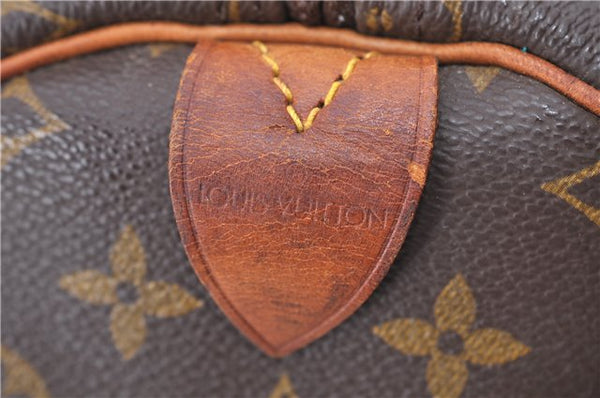 Authentic LOUIS VUITTON Monogram Keepall 55 Boston Bag M41424 LV 3291C