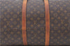 Authentic LOUIS VUITTON Monogram Keepall 55 Boston Bag M41424 LV 3291C