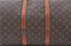 Authentic LOUIS VUITTON Monogram Keepall 55 Boston Bag M41424 LV 3291C