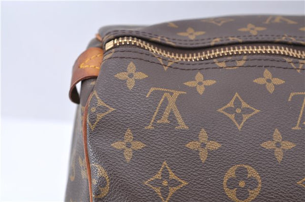 Authentic LOUIS VUITTON Monogram Keepall 55 Boston Bag M41424 LV 3291C