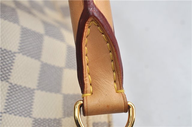 Authentic Louis Vuitton Damier Azur Soffi 2Way Shoulder Hand Bag N41216 LV 3293D
