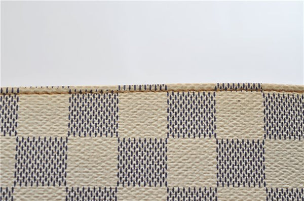 Authentic Louis Vuitton Damier Azur Soffi 2Way Shoulder Hand Bag N41216 LV 3293D