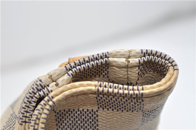 Authentic Louis Vuitton Damier Azur Soffi 2Way Shoulder Hand Bag N41216 LV 3293D