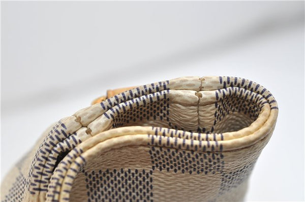 Authentic Louis Vuitton Damier Azur Soffi 2Way Shoulder Hand Bag N41216 LV 3293D