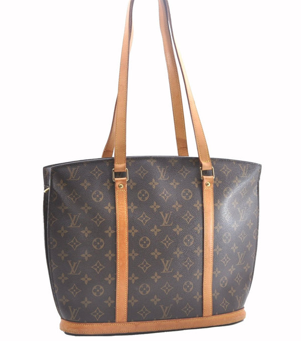 Authentic Louis Vuitton Monogram Babylone Shoulder Tote Bag M51102 LV 3293F
