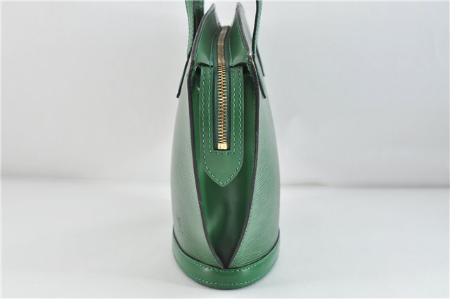 Authentic Louis Vuitton Epi Saint Jacques Hand Bag Green M52274 LV 3294D