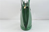 Authentic Louis Vuitton Epi Saint Jacques Hand Bag Green M52274 LV 3294D