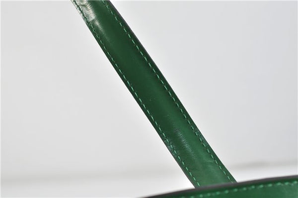 Authentic Louis Vuitton Epi Saint Jacques Hand Bag Green M52274 LV 3294D