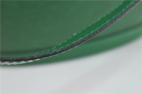 Authentic Louis Vuitton Epi Saint Jacques Hand Bag Green M52274 LV 3294D