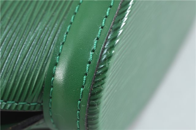 Authentic Louis Vuitton Epi Saint Jacques Hand Bag Green M52274 LV 3294D