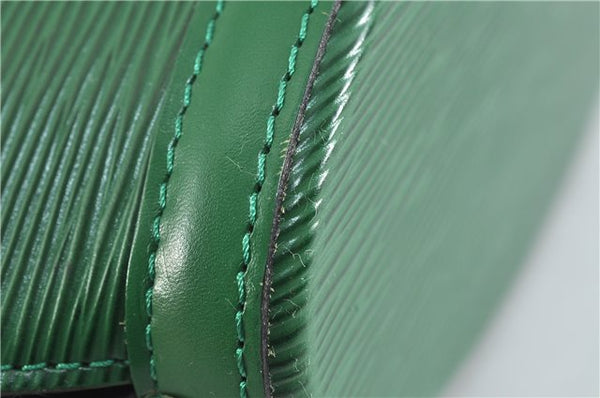 Authentic Louis Vuitton Epi Saint Jacques Hand Bag Green M52274 LV 3294D