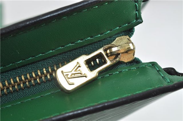 Authentic Louis Vuitton Epi Saint Jacques Hand Bag Green M52274 LV 3294D