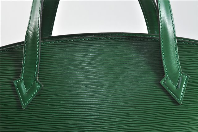 Authentic Louis Vuitton Epi Saint Jacques Hand Bag Green M52274 LV 3294D