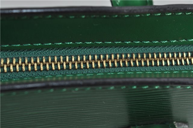 Authentic Louis Vuitton Epi Saint Jacques Hand Bag Green M52274 LV 3294D