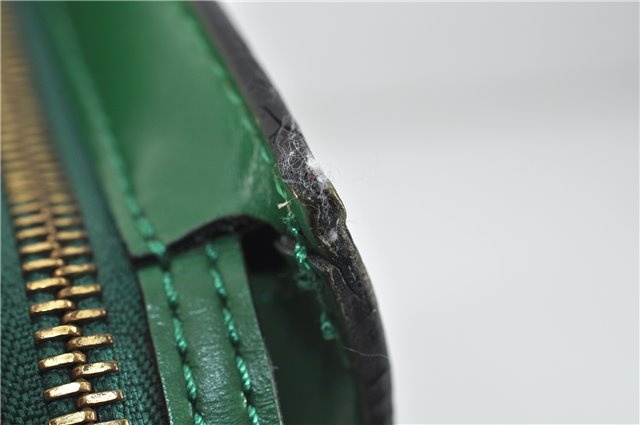 Authentic Louis Vuitton Epi Saint Jacques Hand Bag Green M52274 LV 3294D