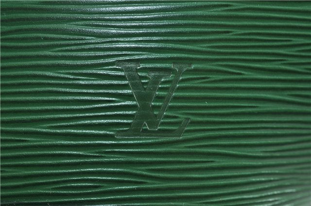 Authentic Louis Vuitton Epi Saint Jacques Hand Bag Green M52274 LV 3294D
