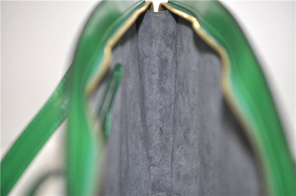 Authentic Louis Vuitton Epi Saint Jacques Hand Bag Green M52274 LV 3294D