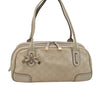 Authentic GUCCI Princy Guccissima GG Leather Shoulder Bag 161720 White 3294I