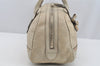 Authentic GUCCI Princy Guccissima GG Leather Shoulder Bag 161720 White 3294I