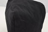 Authentic FENDI Mamma Baguette Shoulder Hand Bag Jersey Leather Black 3296I