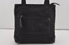 Authentic GUCCI Vintage Shoulder Tote Bag GG Canvas Leather 0190402 Black 3298I