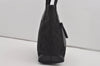 Authentic GUCCI Vintage Shoulder Tote Bag GG Canvas Leather 0190402 Black 3298I