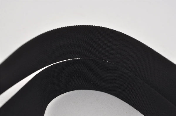 Authentic GUCCI Vintage Shoulder Tote Bag GG Canvas Leather 0190402 Black 3298I